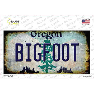 Bigfoot Oregon Wholesale Novelty Sticker Decal
