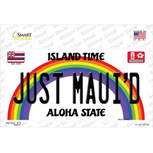 Just Mauid Hawaii Wholesale Novelty Sticker Decal