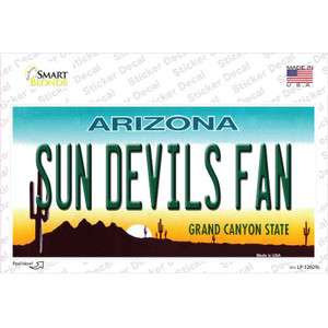 Sun Devils Fan Wholesale Novelty Sticker Decal