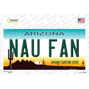 Northern Arizona Univ Fan Wholesale Novelty Sticker Decal