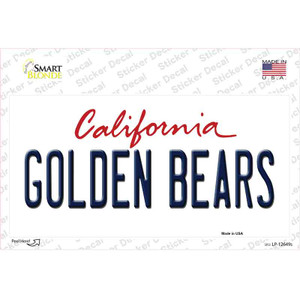 Golden Bears Wholesale Novelty Sticker Decal