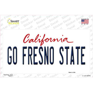 Go Fresno State Wholesale Novelty Sticker Decal