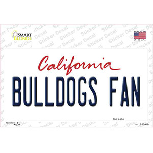 Bulldogs Fan Wholesale Novelty Sticker Decal