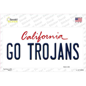 Go Trojans Wholesale Novelty Sticker Decal