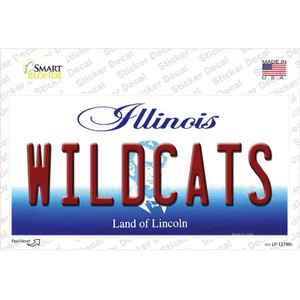 Wildcats Wholesale Novelty Sticker Decal