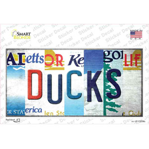 Ducks Strip Art Wholesale Novelty Sticker Decal
