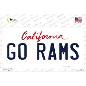 Go Rams Wholesale Novelty Sticker Decal