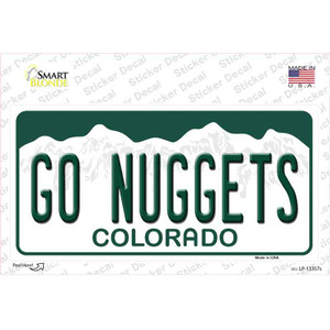 Go Nuggets Wholesale Novelty Sticker Decal