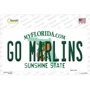 Go Marlins Wholesale Novelty Sticker Decal