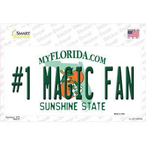 Number 1 Magic Fan Wholesale Novelty Sticker Decal