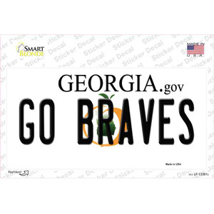 Go Braves Wholesale Novelty Sticker Decal