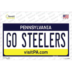 Go Steelers Wholesale Novelty Sticker Decal