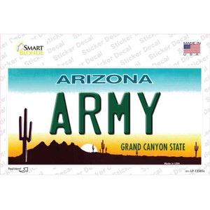 Army Arizona Wholesale Novelty Sticker Decal