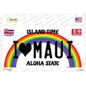 I Heart Maui Wholesale Novelty Sticker Decal
