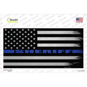 Sheriff Blue Flag Wholesale Novelty Sticker Decal