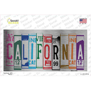 California Art Wholesale Novelty Sticker Decal
