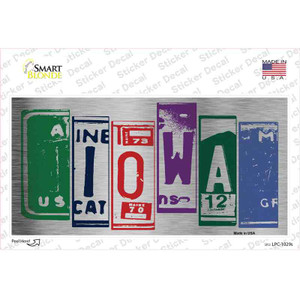 Iowa Art Wholesale Novelty Sticker Decal