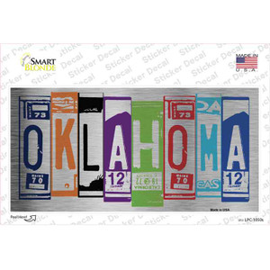 Oklahoma Art Wholesale Novelty Sticker Decal