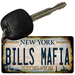 Bills Mafia New York Rusty Wholesale Novelty Metal Key Chain