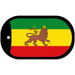 Ethiopia Flag Wholesale Novelty Metal Dog Tag Necklace