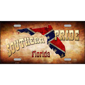 Southern Pride Florida Novelty Wholesale Metal License Plate