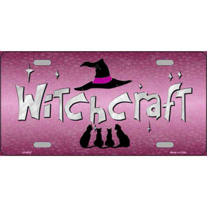 Witchcraft Novelty Wholesale Metal License Plate
