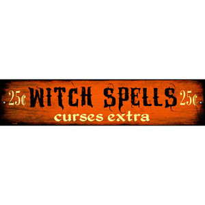 Witch Spells Wholesale Novelty Metal Street Sign