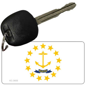 Rhode Island State Flag Wholesale Novelty Key Chain