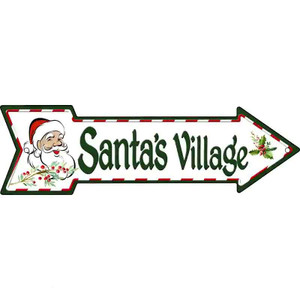 Santas Village Wholesale Novelty Metal Arrow Sign