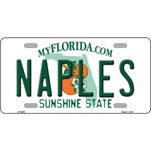 Naples Florida Wholesale Novelty Metal License Plate