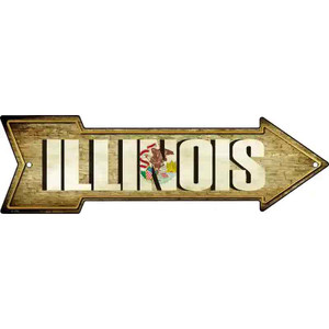 Illinois Wholesale Novelty Metal Arrow Sign