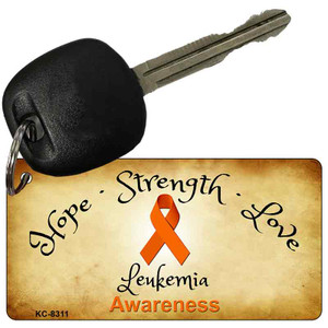 Leukemia Cancer Ribbon Wholesale Novelty Key Chain