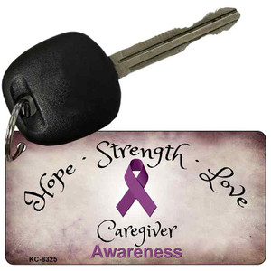 Honors Caregivers Ribbon Wholesale Novelty Key Chain