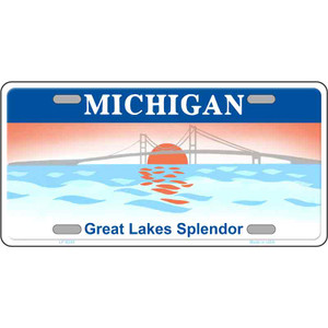 Michigan Novelty Wholesale Metal License Plate LP-8298