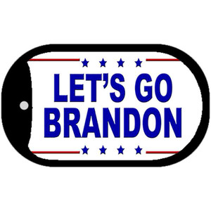 Lets Go Brandon Stars Wholesale Novelty Metal Dog Tag Necklace