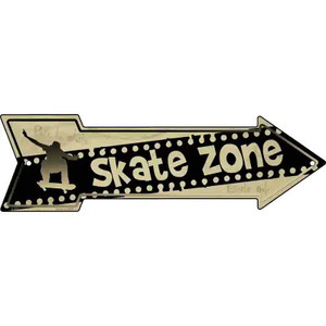 Skater Zone Wholesale Novelty Metal Arrow Sign