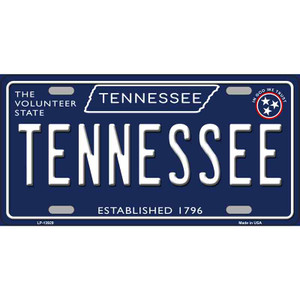 TN Tennessee Blue Wholesale Novelty Metal License Plate Tag
