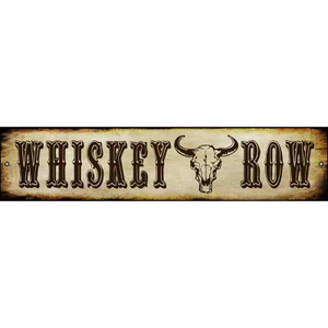 Whiskey Row Wholesale Novelty Metal Street Sign