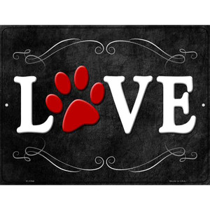 Love Wholesale Metal Novelty Parking Sign