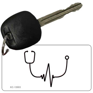 Stethoscope Heart Beat Wholesale Novelty Metal Key Chain