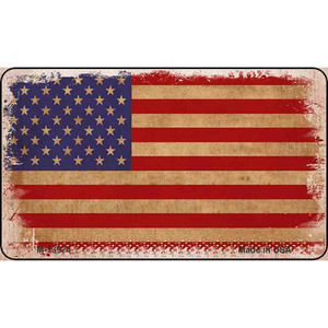 Grunge American Flag Wholesale Novelty Metal Magnet