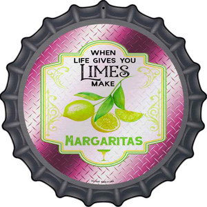 Make Margaritas Pink Wholesale Novelty Metal Bottle Cap Sign