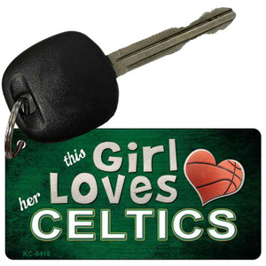 This Girl Loves Her Celtics Wholesale Novelty Key Chain