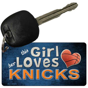 This Girl Loves Her Knicks Wholesale Novelty Key Chain