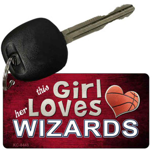 This Girl Loves Her Wizards Wholesale Novelty Key Chain