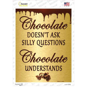 Chocolate Wholesale Novelty Rectangle Sticker Decal