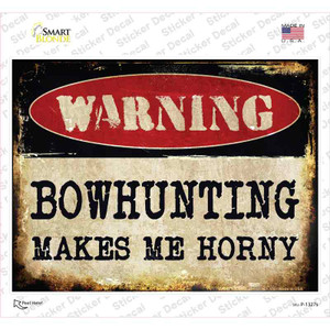 Bowhunting Wholesale Novelty Rectangle Sticker Decal