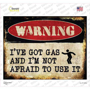 Ive Got Gas Wholesale Novelty Rectangle Sticker Decal