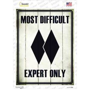 Expert Only Wholesale Novelty Rectangle Sticker Decal