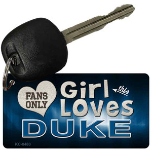 This Girl Loves Duke Wholesale Novelty Key Chain